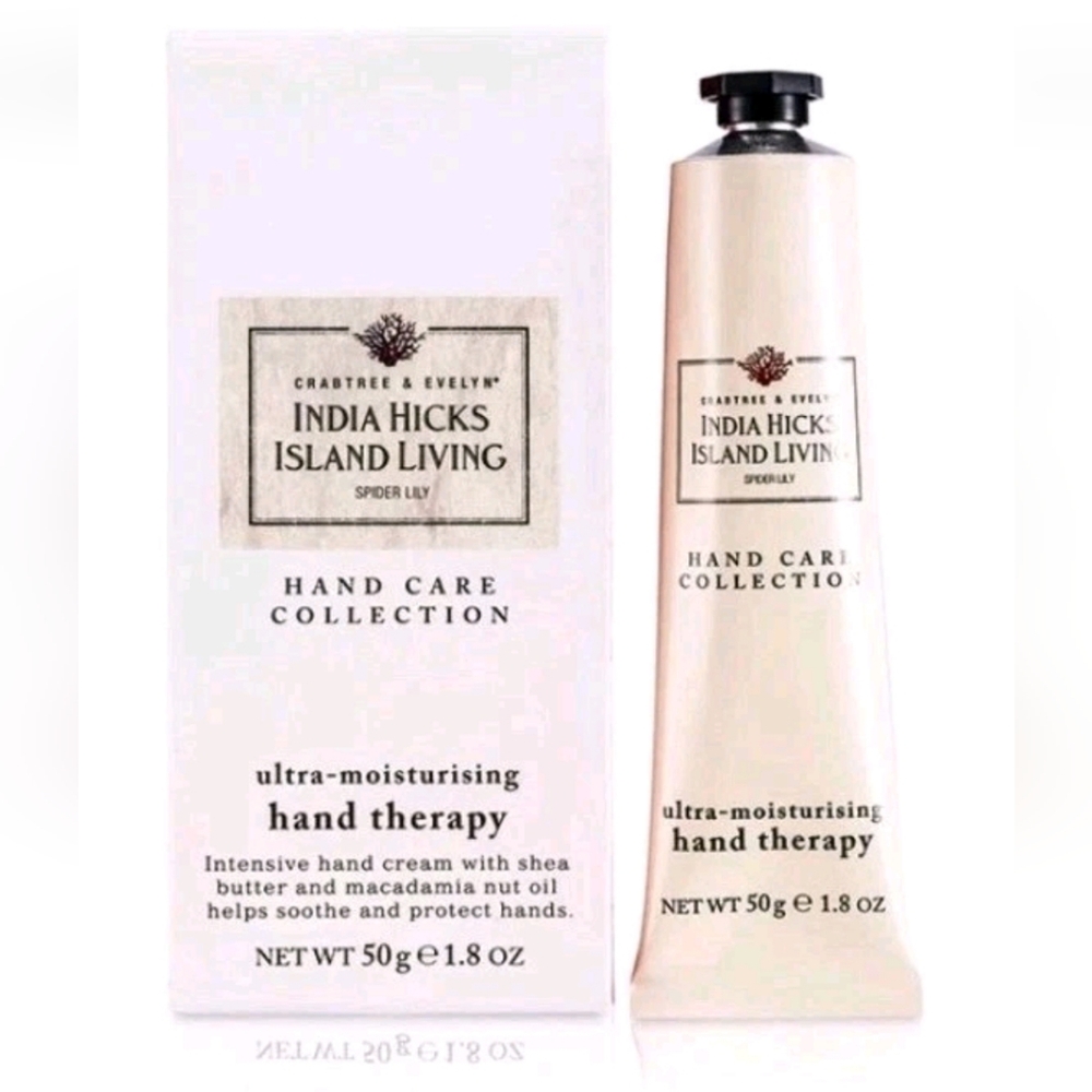 Crabtree and Evelyn India Hicks Island Living Spider Lily Hand Cream 1.8 oz